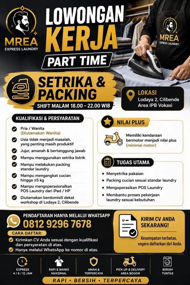 Lowongan Kerja Laundry