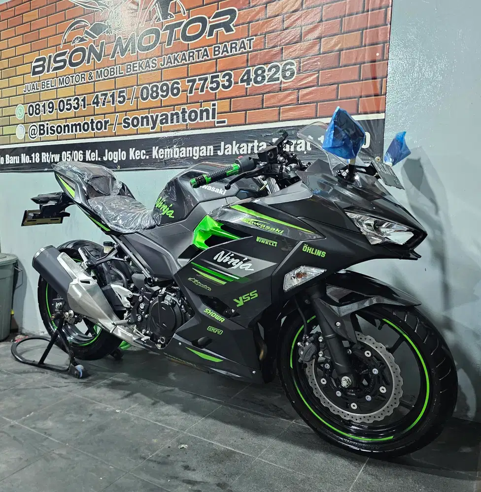 Km 768 perak! Tdk jd pake! KAWASAKI NEW NINJA 250 FI 2025 Pjk ON 250fi