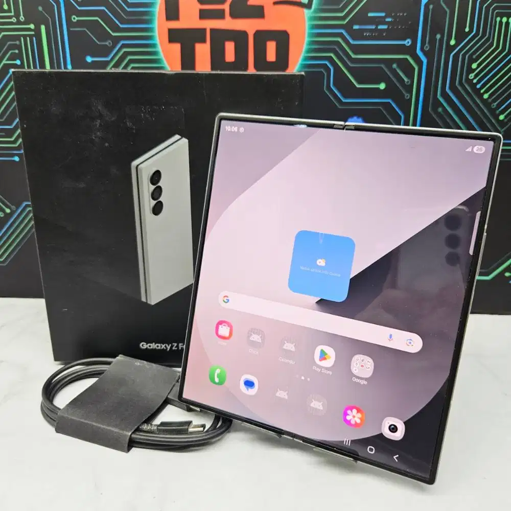 Samsung Galaxy Z Fold 6 Silver 12/256GB SEIN Resmi Fullset Like New