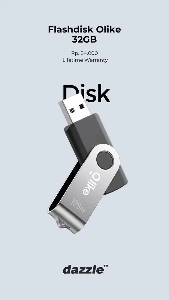 FLASHDISK OLIKE 32GB GARANSI