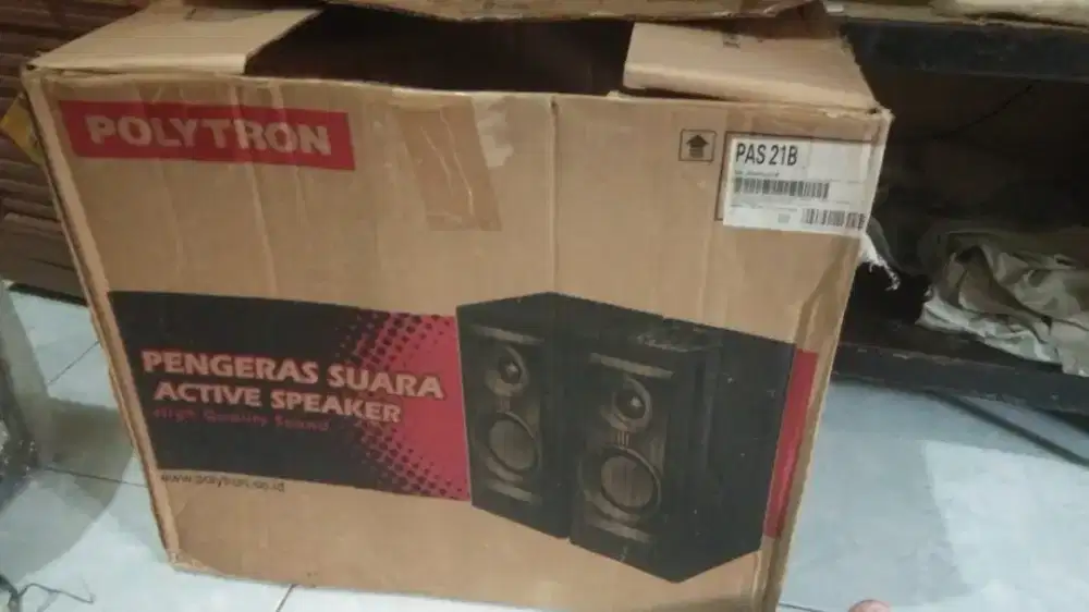 Jual speaker aktif Polytron