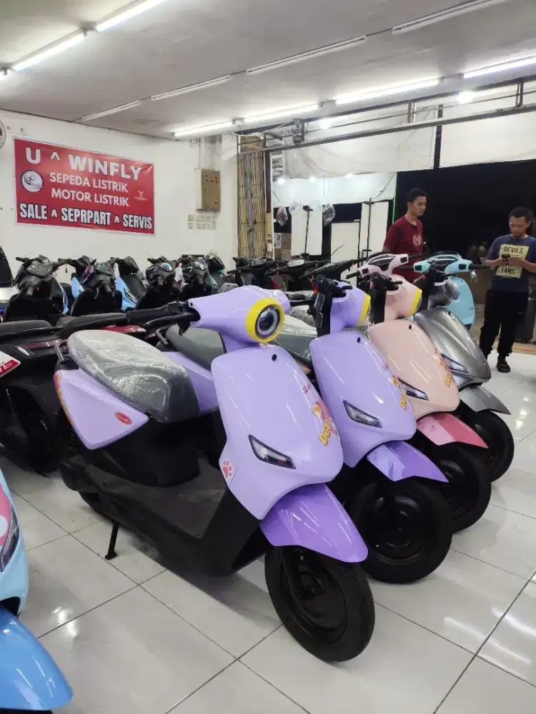 HOT PROMO SPESIAL MERDEKA!!, SEPEDA LISTRIK UWINFLY D66I STYLE