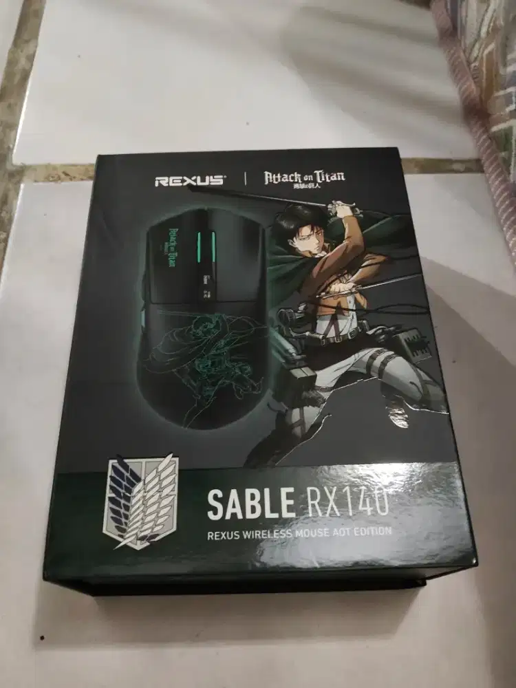 Mouse Rexus Sable RX 140 Collab AOT