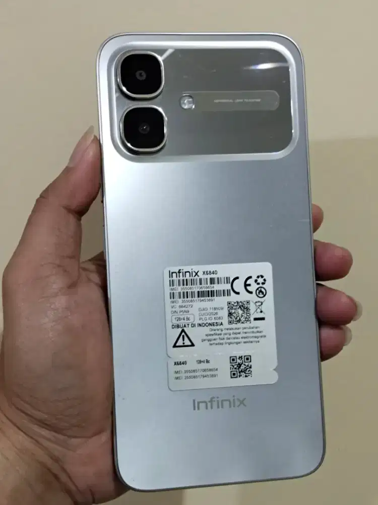 Infinix smart 20 ram 4+4/128 mulus no minus