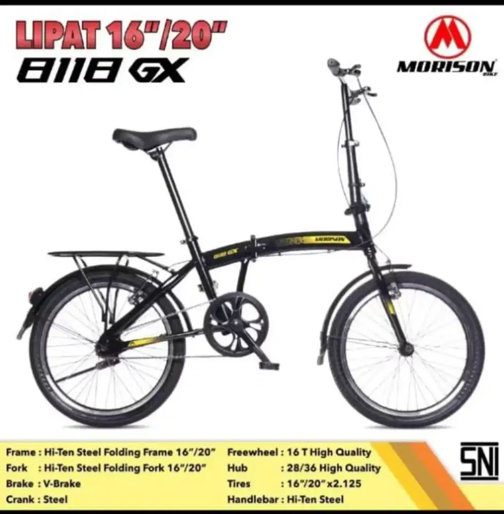 Di jual sepeda lipat 20 inc nego alus