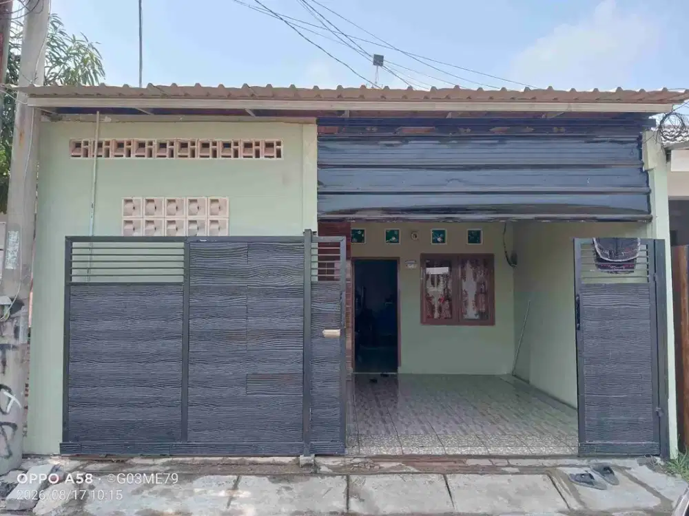 jual rumah minimalis lunas surat SHM deket pintu tol serang Timur