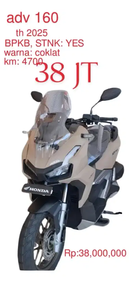 Honda adv th 2025