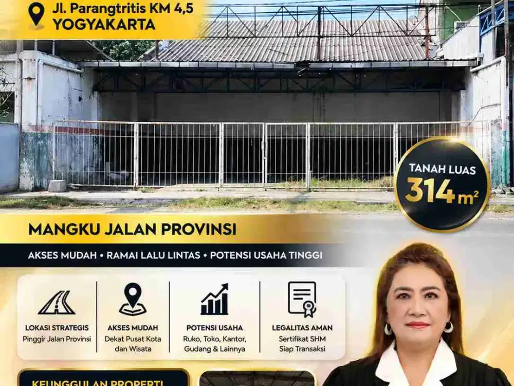 Ruko murah di jln Parangtritis km 4 Yogyakarta.