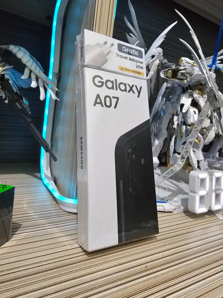 Samsung A07 4/64 Bonus charger ori Segel Garansi resmi