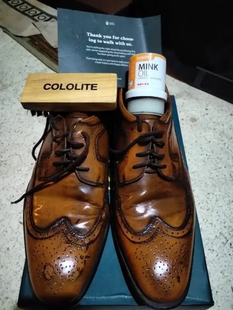Sepatu Kulit Second Premium