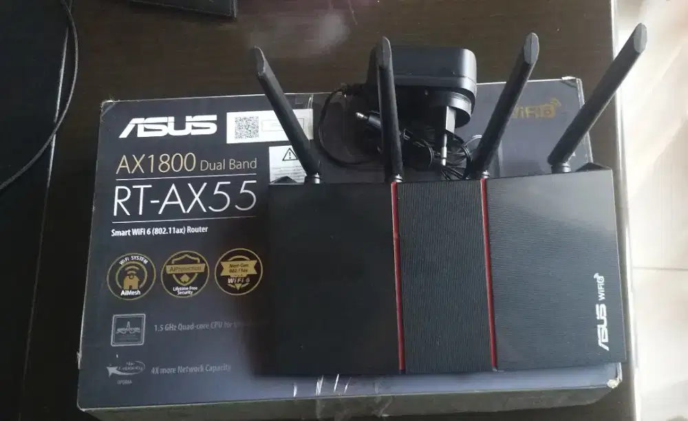 Router ASUS RT-AX55 AX1800 Wifi 6