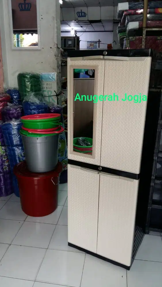 lemari plastik diva mizu susun 4