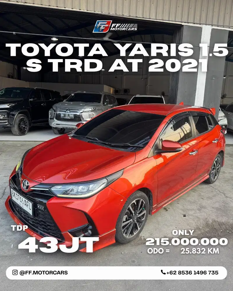 Toyota Yaris 1.5 S TRD AT 2021