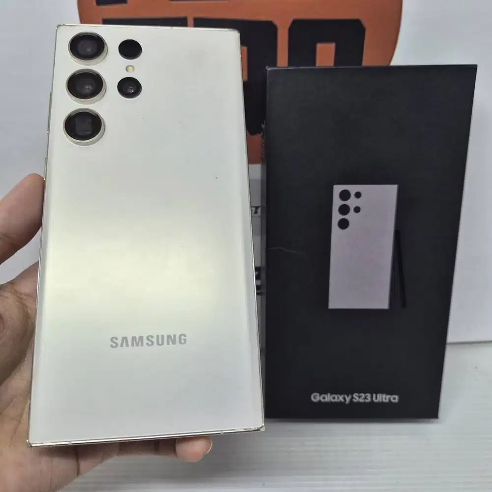 Samsung S23 Ultra 12/256GB Cream FULLSET NO MINUS EX SEIN