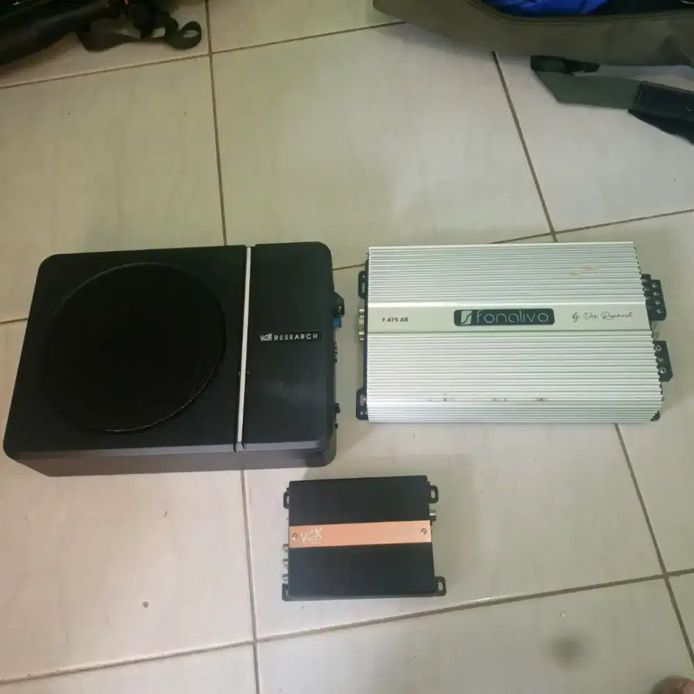 Paket audio Vox research