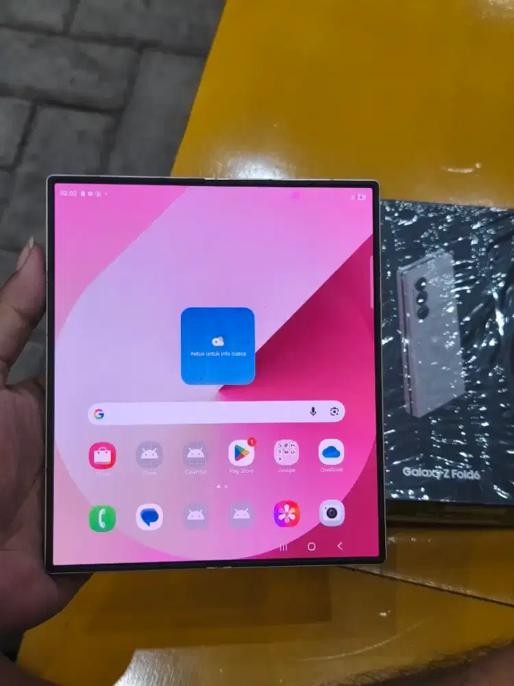 Galaxy z fold 6 pink 12/256 gb sein resmi