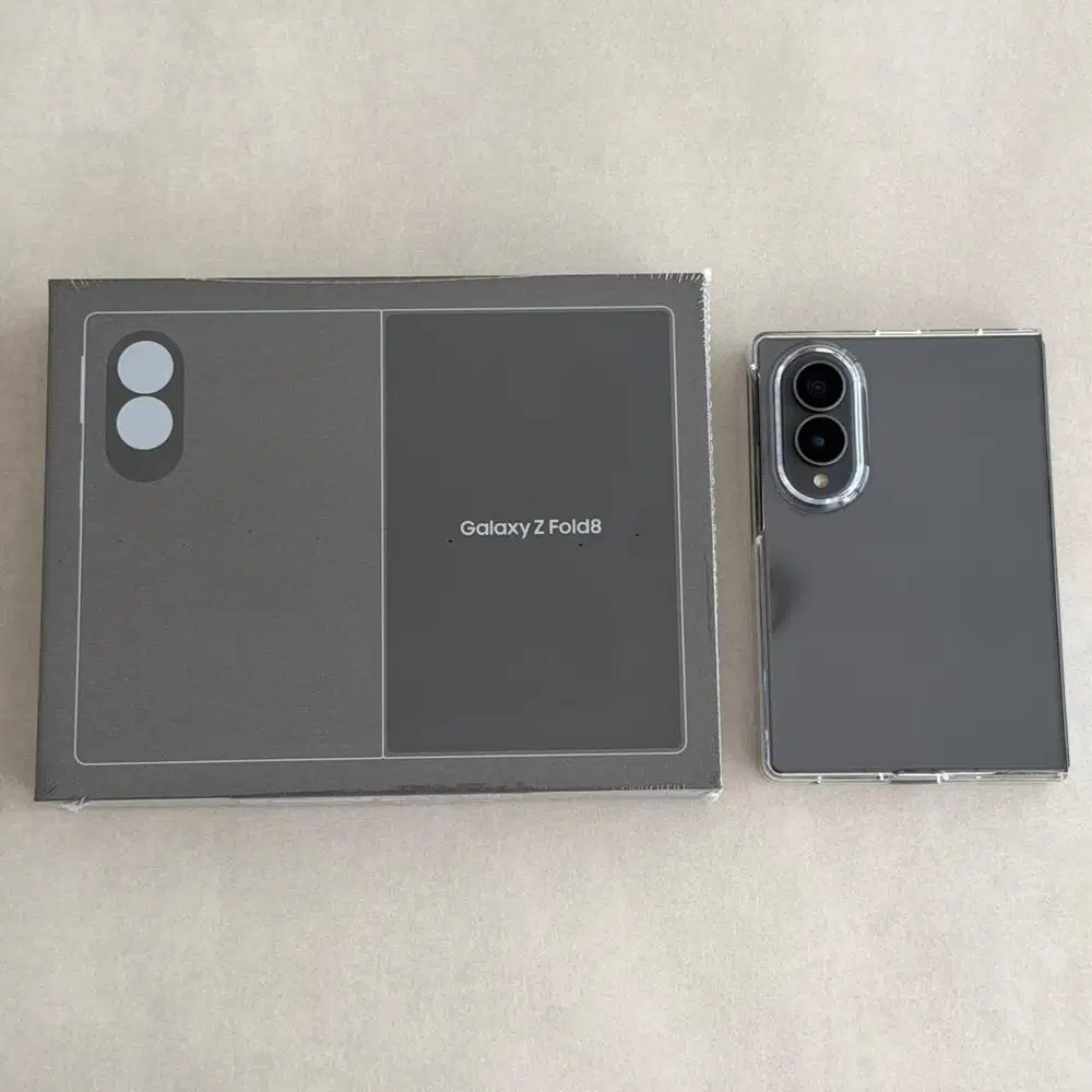 WTS Samsung Z Fold 8 512GB warna Graphite NEW SEALED
