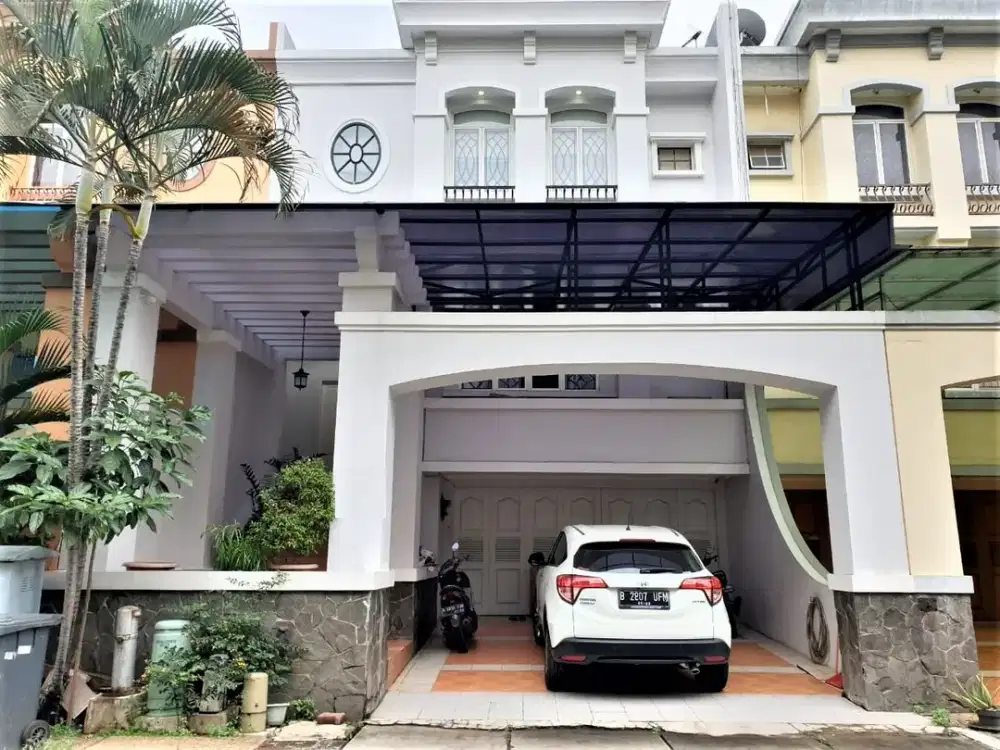 Rumah Bukit Gading Mediterania Kelapa Gading Uku 8X20 Full Renov 3 LT Eksklusif Hrg Menarik