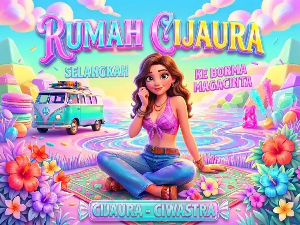 JUAL RUMAH DI, CIJAURA, BUAHBATU, CIWASTRA, BANDUNG KOTA.