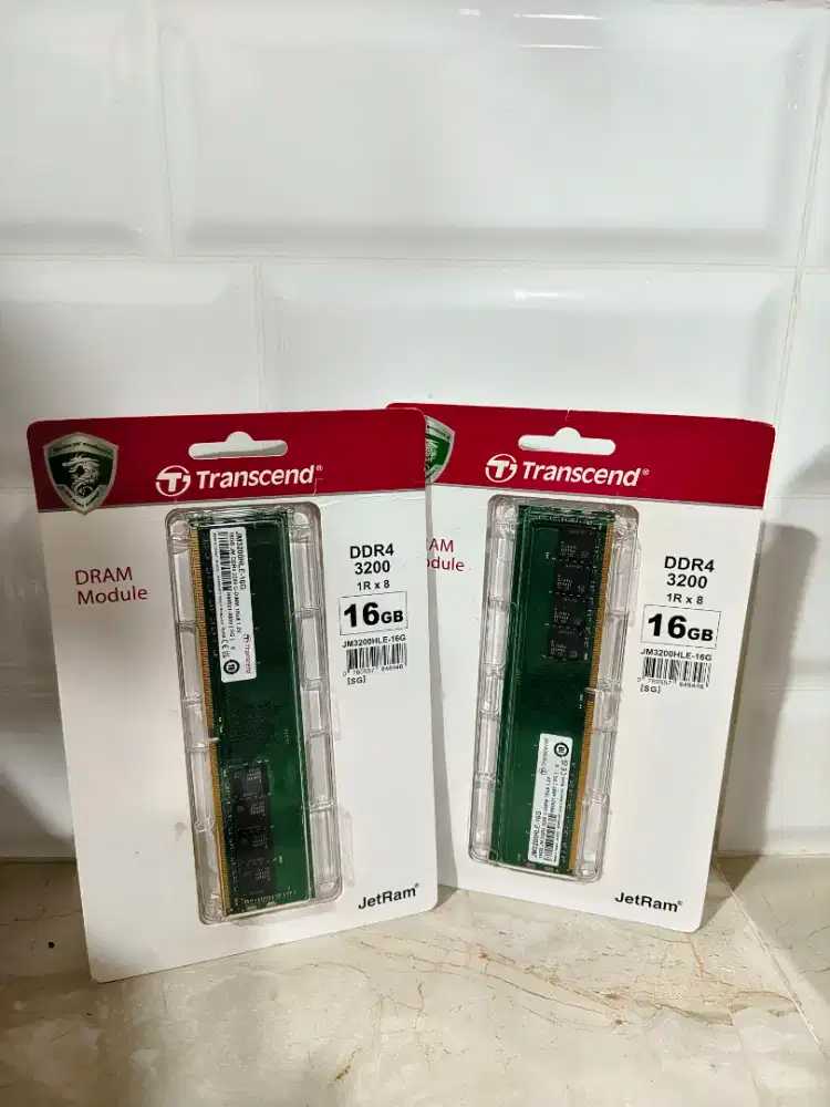 Transcend Ram ddr4 32gb(16x2)
3200mhz cl22