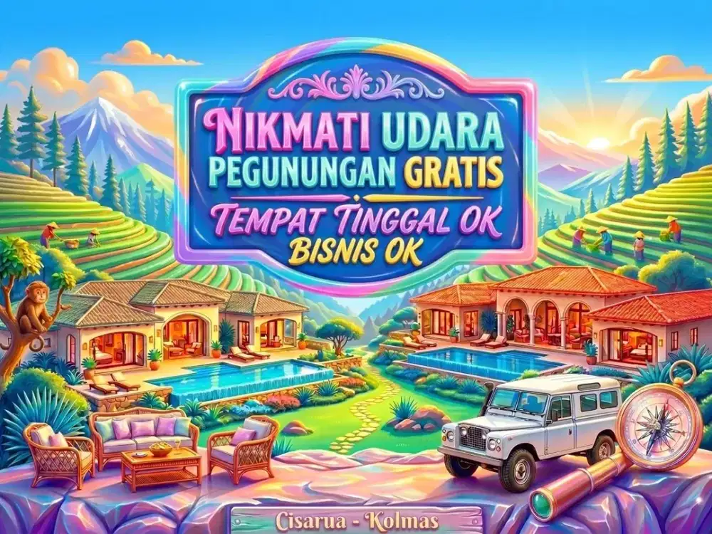 JUAL RUMAH DI CISARUA,KOLMAS, CIPAGERAN, BANDUNG BARAT.