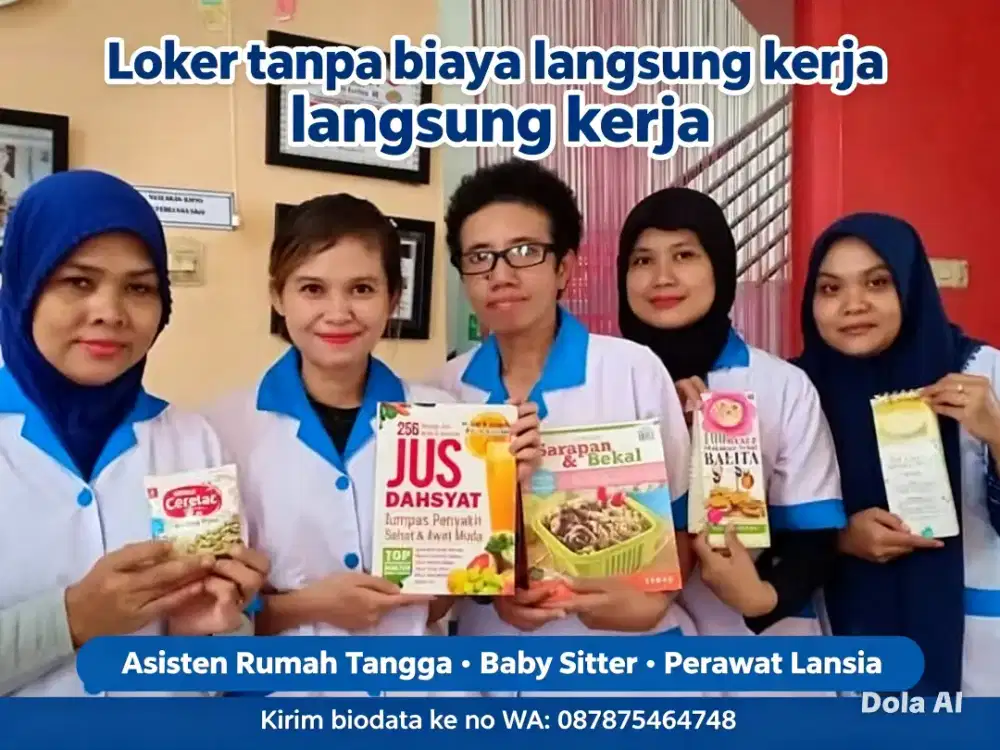 Banyak Job Baby Sitter ART & Perawat Lansia Terpercaya -Terakreditasi
