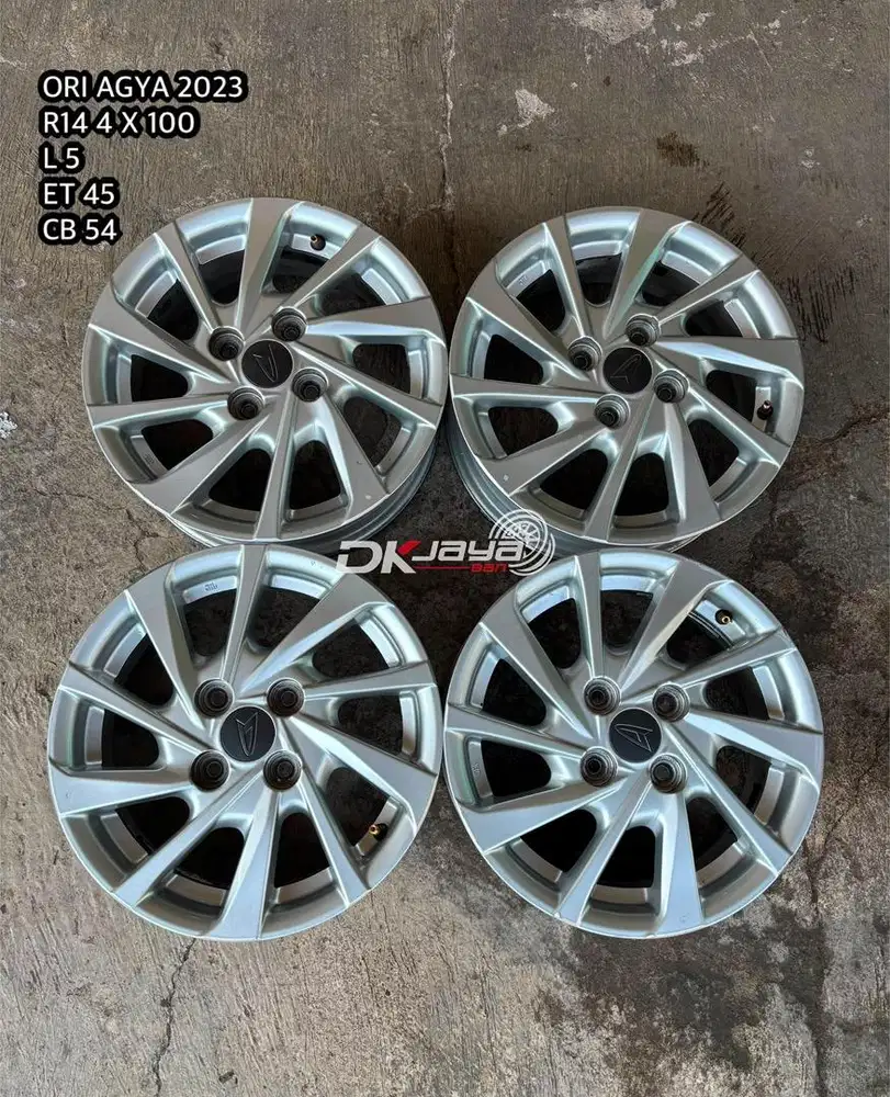 Velg ori toyota agya 2023 R14