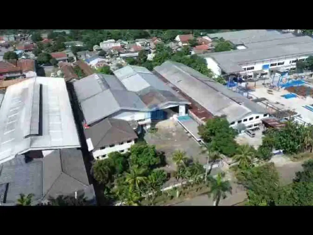 DIJUAL Pabrik di Kawasan Industri Cikupa Mas, Tangerang - Banten