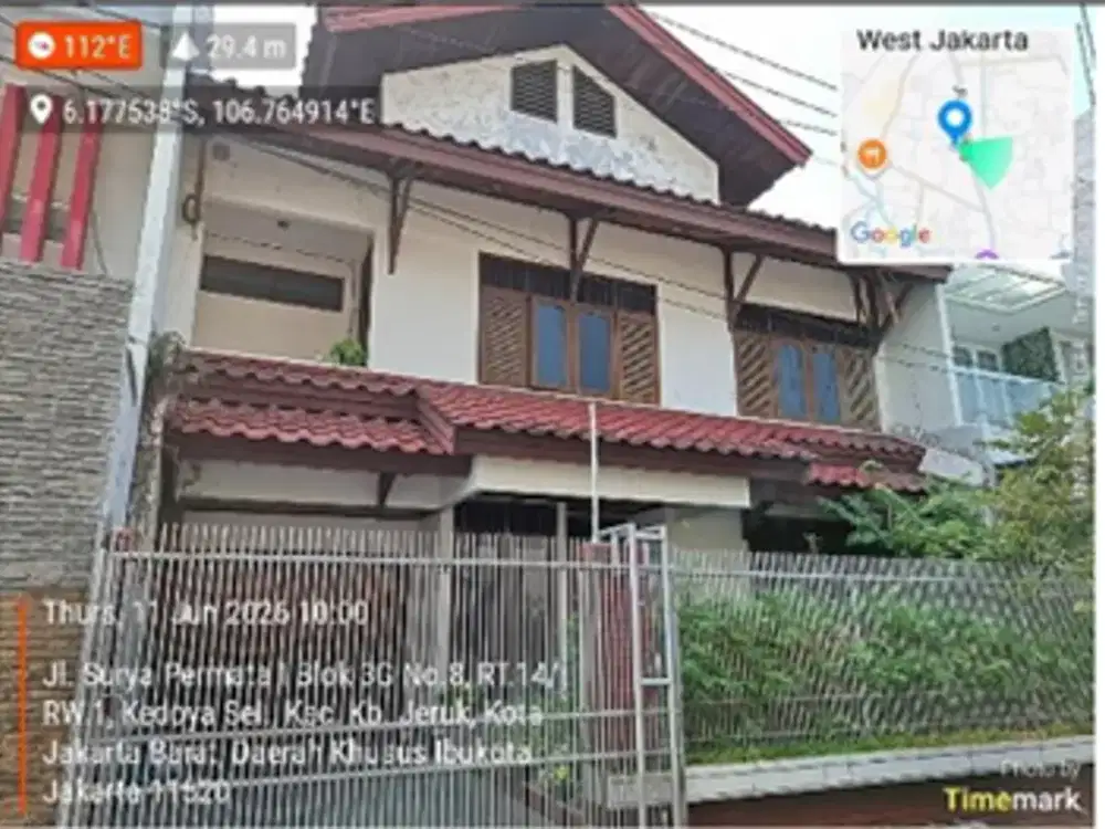 Dijual Lelang Rumah Sunrise Garden, Jalan Surya Permata Kelurahan Kedoya Selatan, Kecamatan Kebon Jeruk, Jakarta Barat