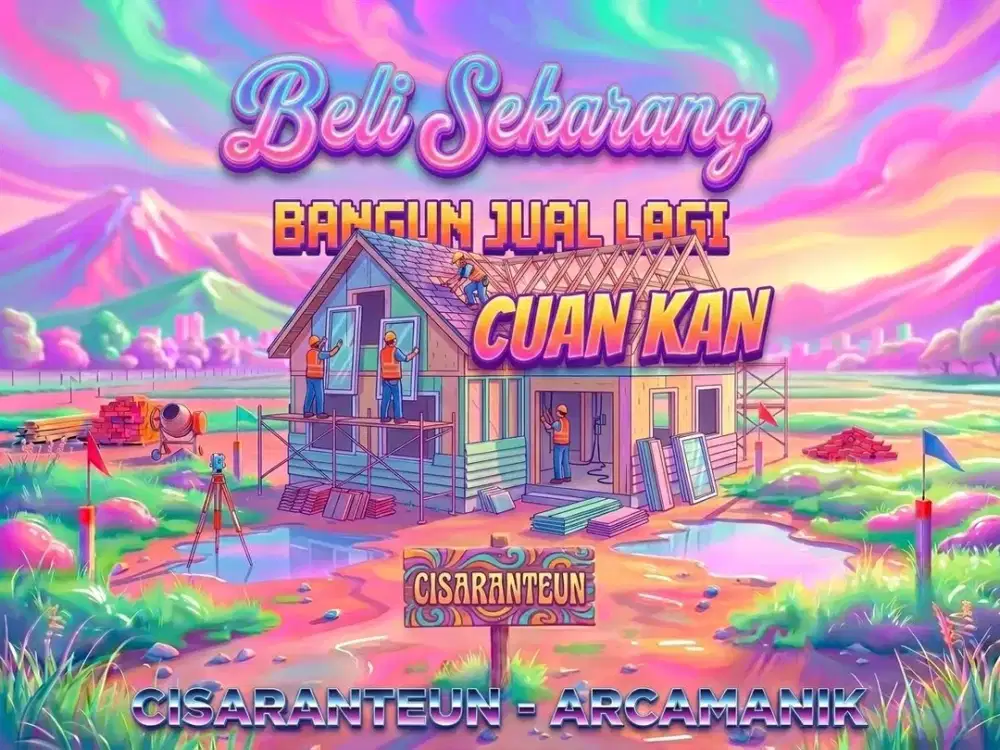 JUAL TANAH DI ARCAMANIK, CISARANTEN, ANTAPANI, BANDUNG KOTA.
