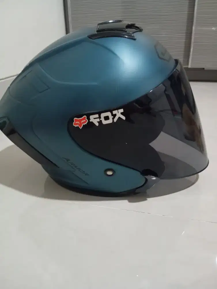 Dijual helm js armor + interkom bluetooth