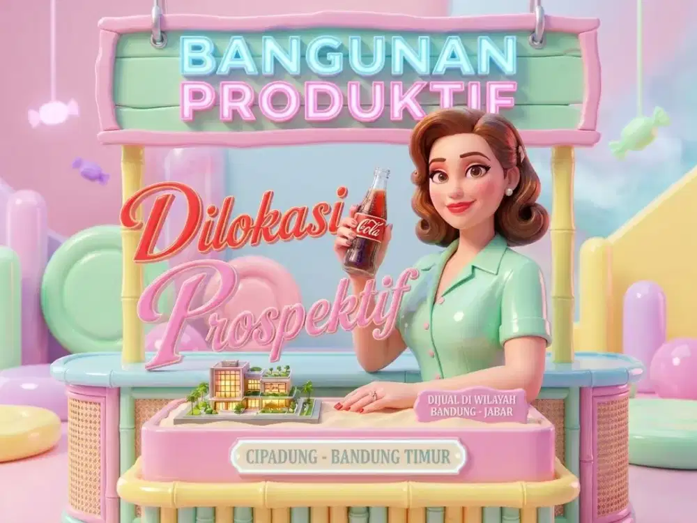 JUAL GEDUNG KANTOR DI CIPADUNG, CIBIRU, CILEUNYI, BANDUNG TIMUR.