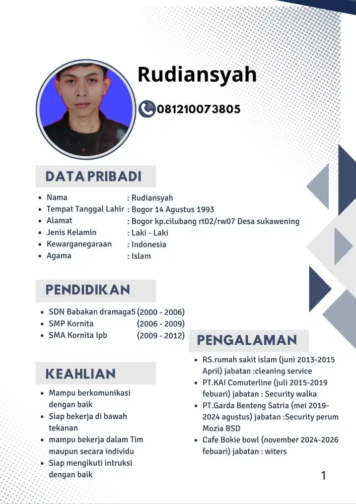 Mencari pekerjaan