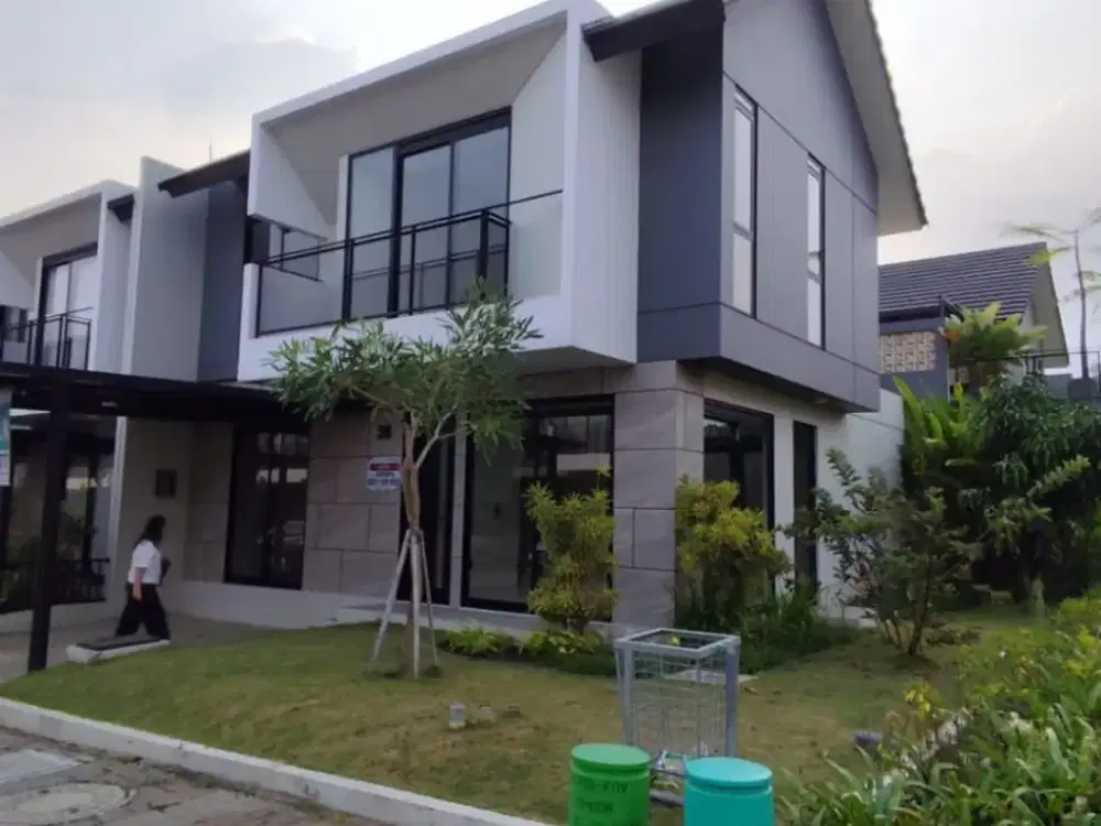 Rumah Hook 2 Lantai Modern Siap Huni di Punawangi Kota Baru