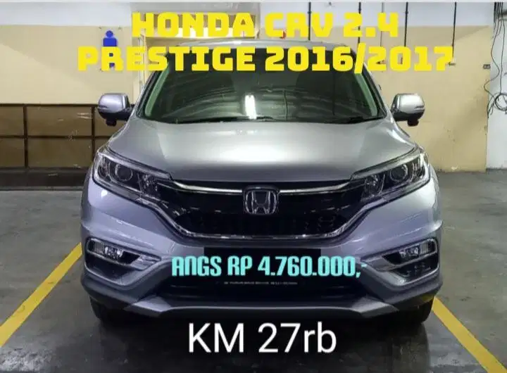 Honda CRV 2.4 prestige matik 2016/2017