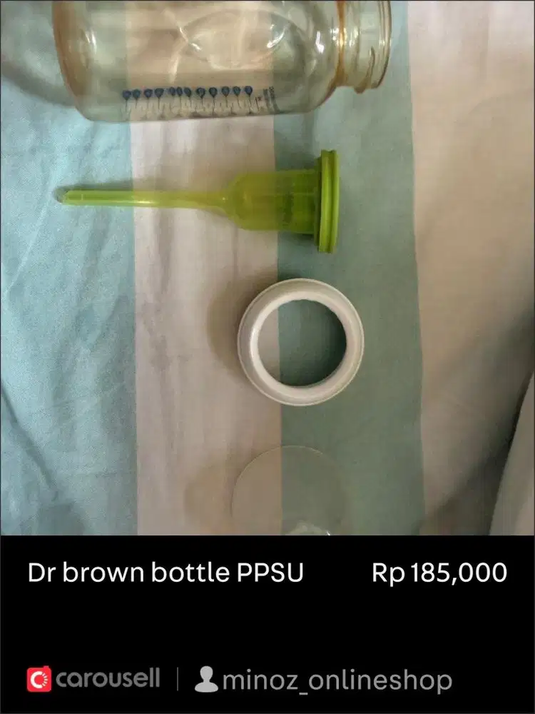 Prelove Botol susu dr brown PPSU