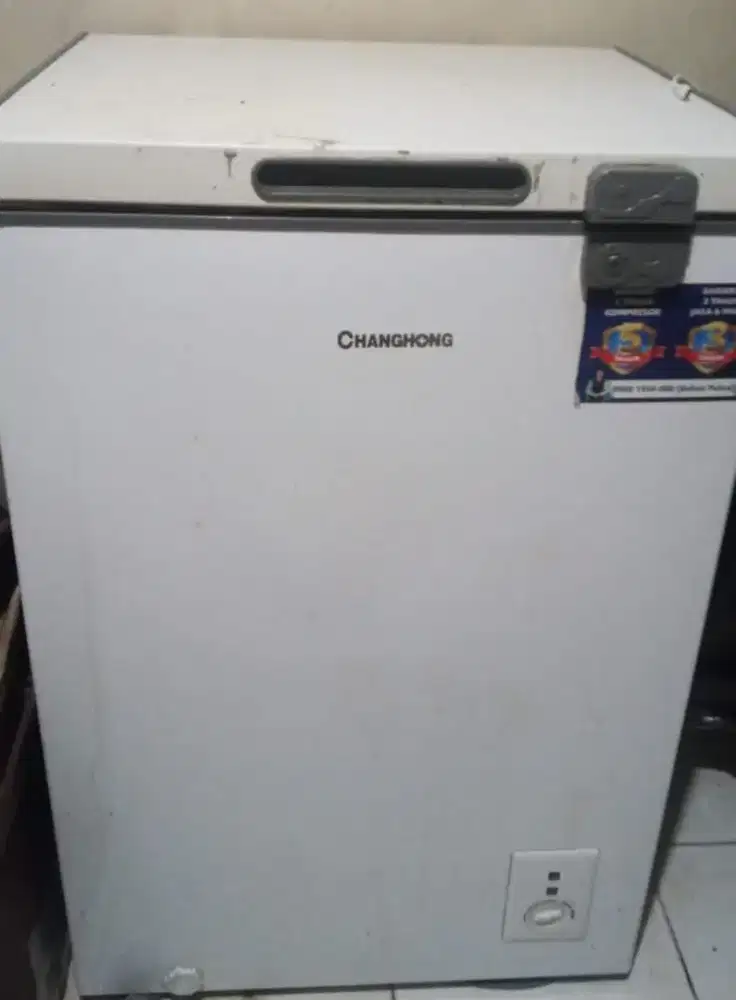 Chest Freezer 110 Liter Changhong FCF136DW Second