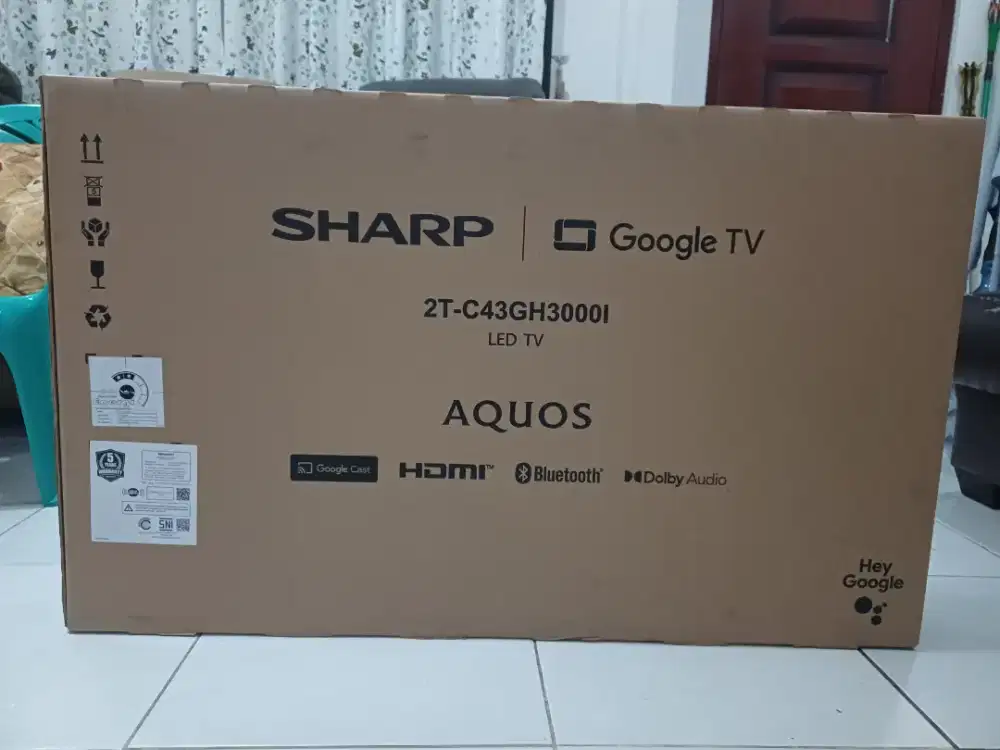 Tv sharp 43 inch 2K