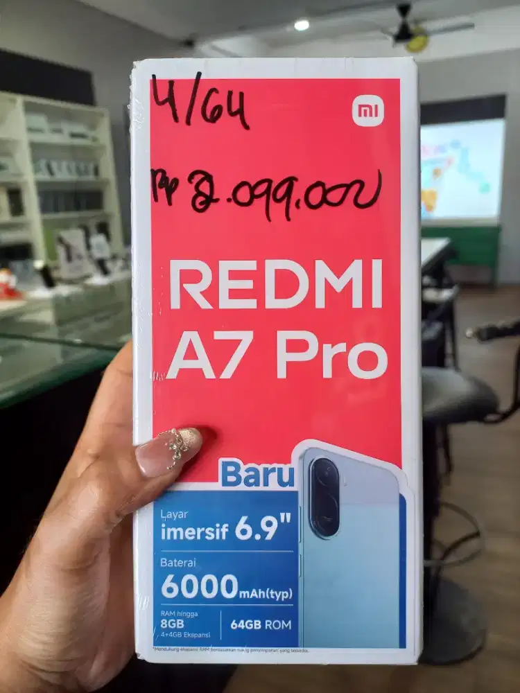Ready xiomi ram 4/64gb