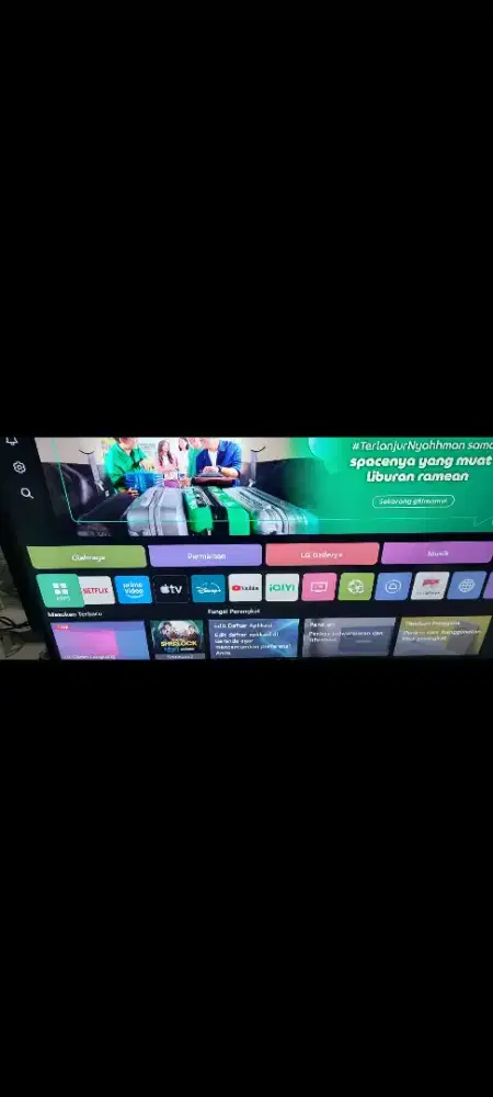 Tv lg 65 UQ 7500 smrat digital