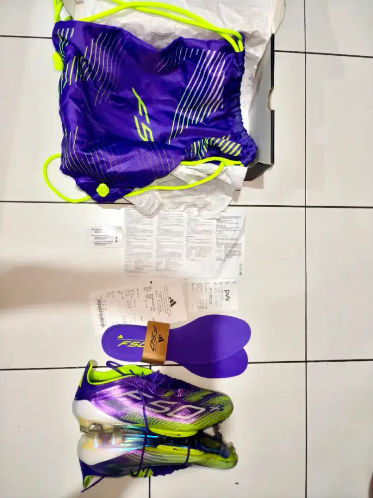 Adidas F50+ FG ORIGINAL Size 42 2/3