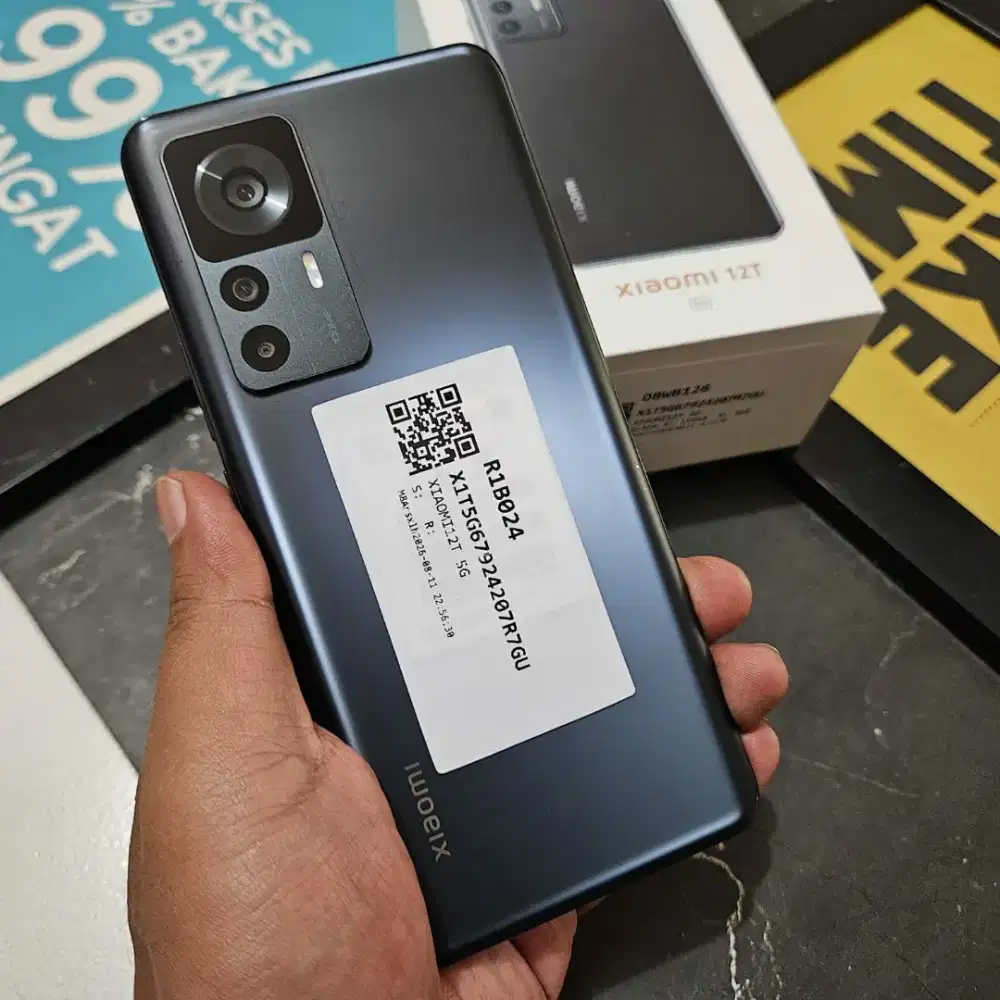 XIAOMI 12T 12/256 GB WITHBOX RESMI NO MINUS