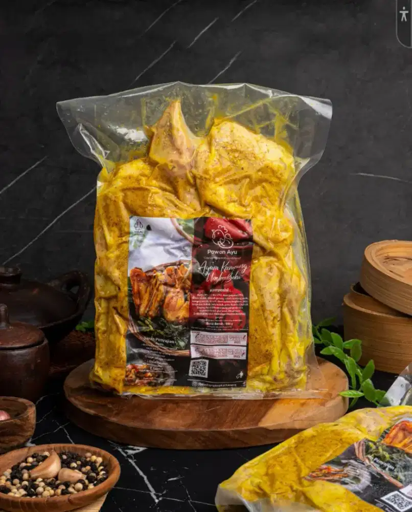 Ayam kampung dan bebek kampung ungkep PAWON AYU KARTASURA