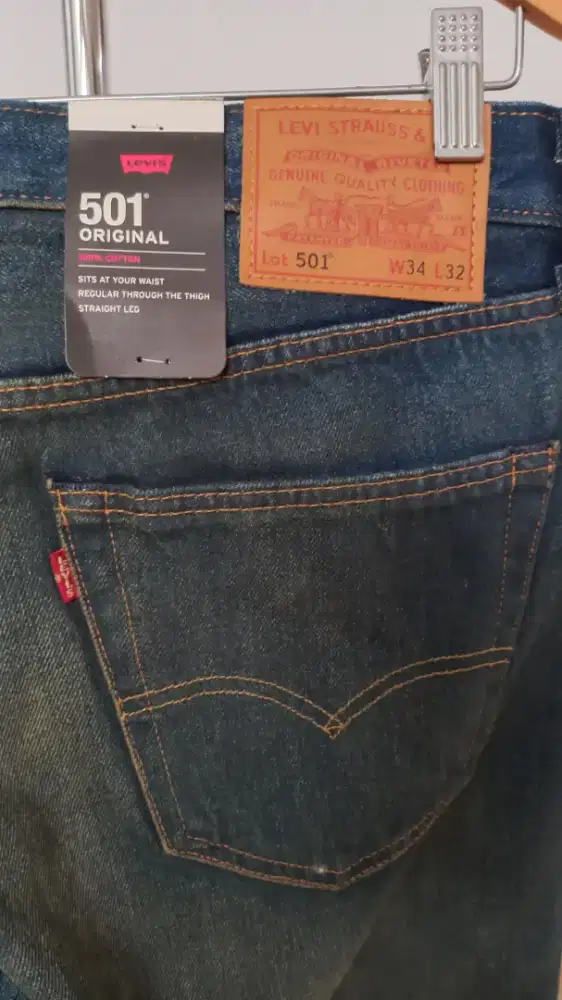 Levis Men's 501 Original jeans 00501 - 3713