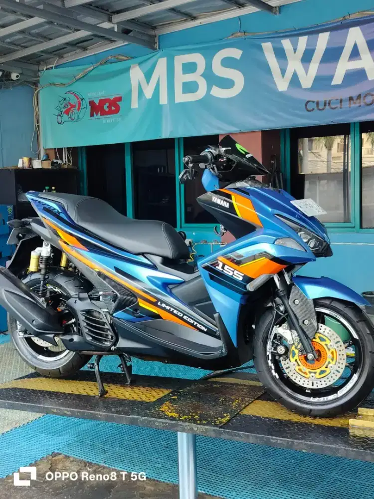 Dijual yamaha aerox 155 tahun 2018 surat lengkap