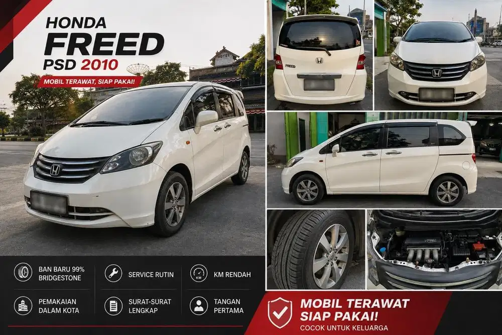 Honda Freed PSD 2010 Orisinil dan Terawat!
