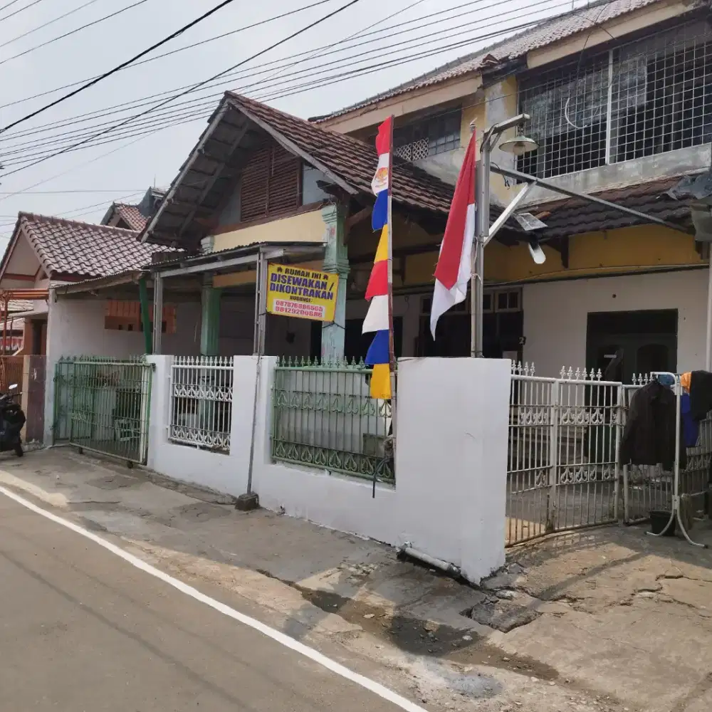 Rumah 2 lantai cocok untuk gudang, kantor