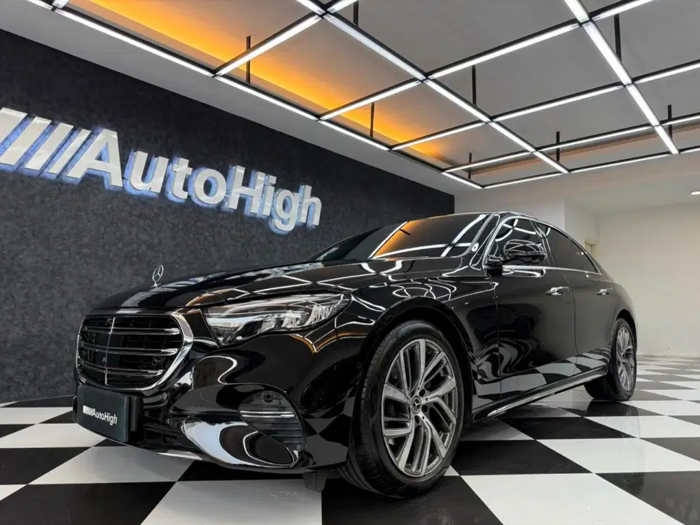 DP10% [Km8.000] E200 Exclusive 2024 Black Reg 2025 #AUTOHIGH