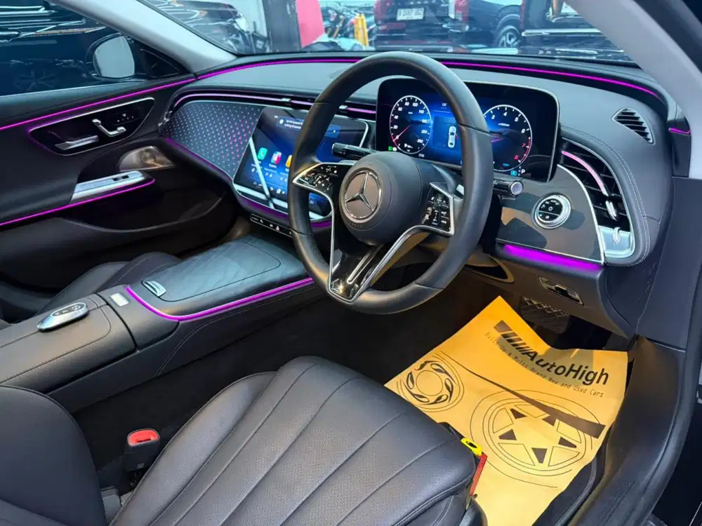 DP10% [Km8.000] E200 Exclusive 2024 Black Reg 2025 #AUTOHIGH