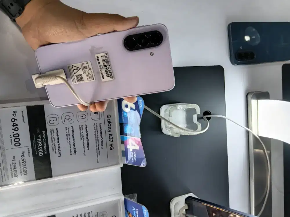 DAPATKAN CASHBACK SAMSUNG GALAXY A37 5G SAMPAI DENGAN 500RB  !!!